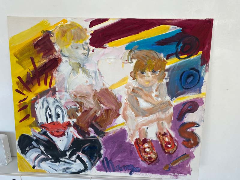 kids+D | Tempera/Leinwand160x140 cm