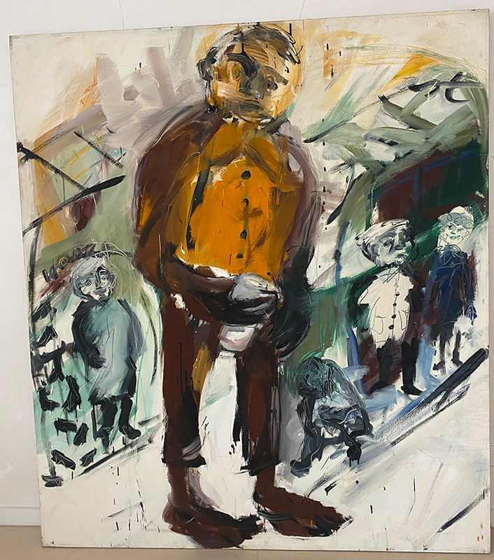 14street | Tempera/Leinwand | 140 x 180 cm