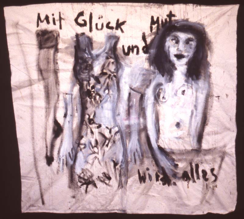 Glück | Tempera/Leinwand | 140 x 140 cm