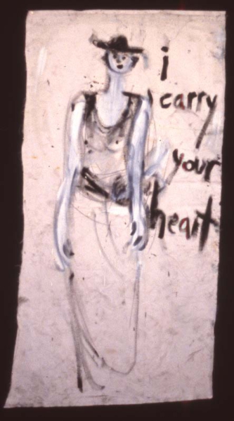 I carry | Tempera/Leinwand | 100 x 120 cm