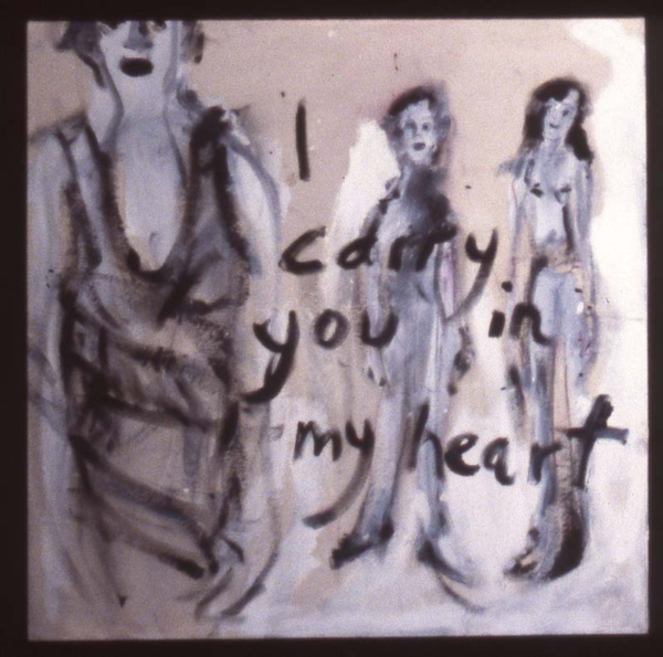 I carry you | Tempera/Leinwand | 100 x 100 cm