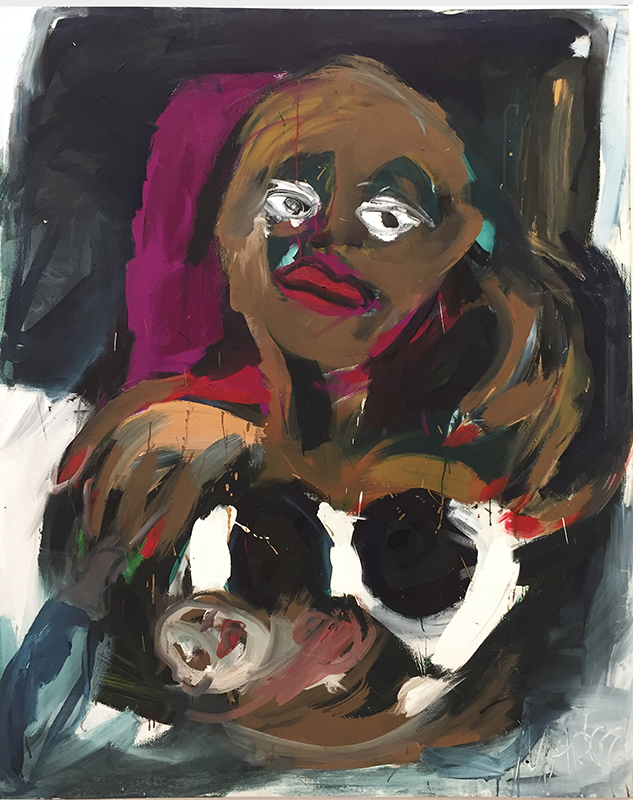 M+K | Tempera/Leinwand 160x180 cm