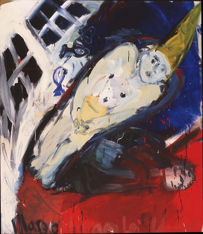 Marat/Sade1 | Tempera/Leinwand | 140 x 160 cm