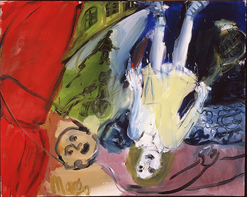 Marat/Sade 2 | Tempera/Leinwand | 140 x 160 cm