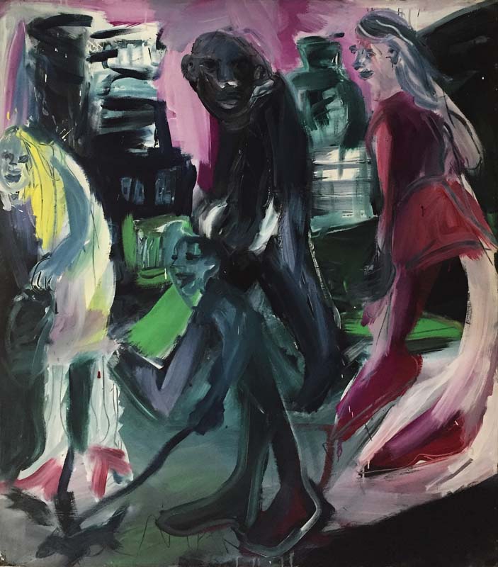 street6 | Tempera/Leinwand 160x180 cm
