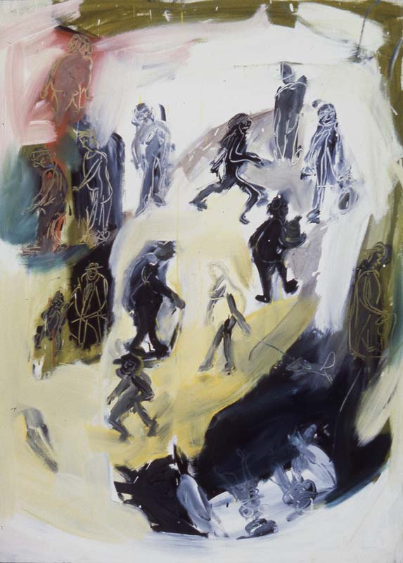 street2 | Tempera/Leinwand 120x140 cm