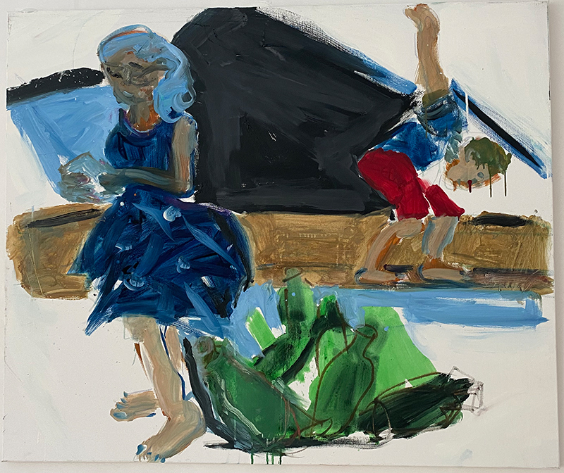 T+V | Tempera/Leinwand | 140 x 120 cm