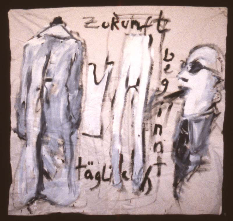 Zukunft | Tempera/Leinwand | 140 x 140 cm