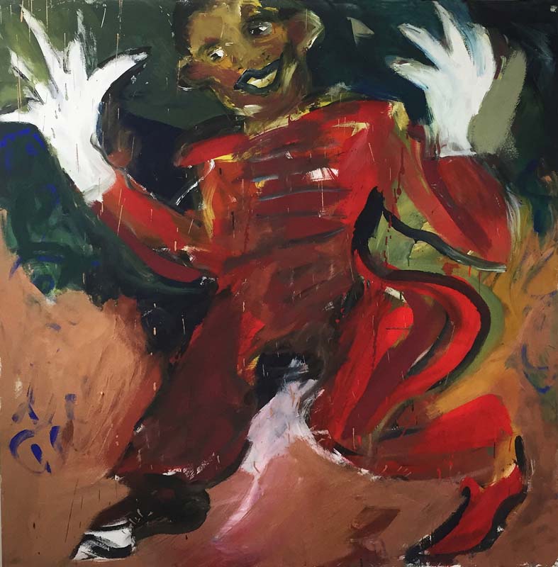 parkingboy | Tempera/Leinwand 160x180 cm