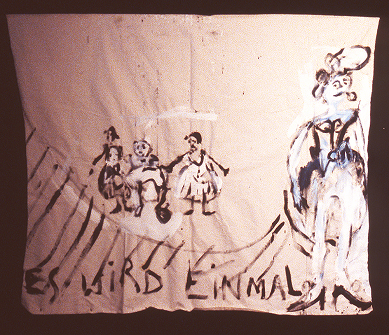 es wird | Temperina/Leinwand | 140 x 140 cm