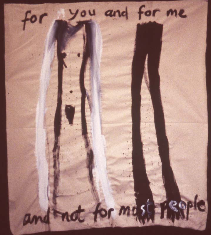 for you | Tempera/Leinwand | 140 x 160 cm