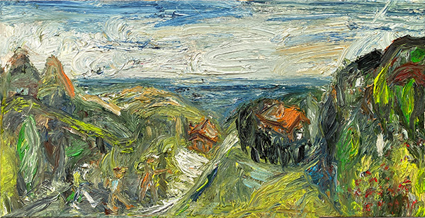 Elba |  Öl/Leinwand 110x55cm