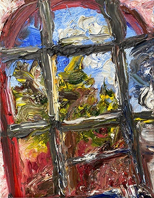 Fenster |  Öl/Leinwand 40x30cm