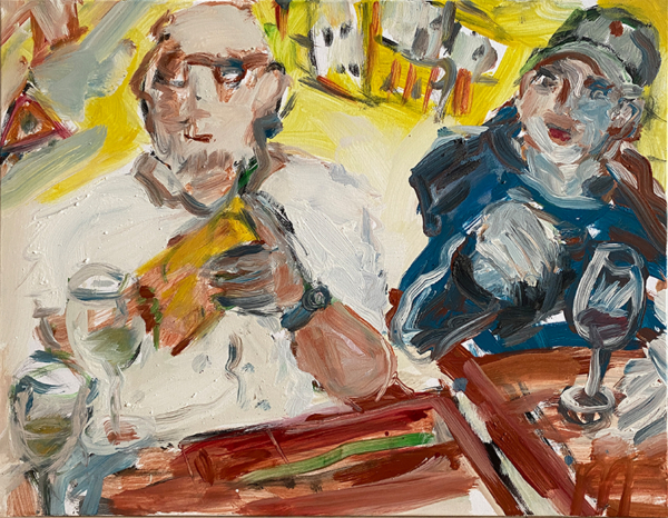 V+M |  Tempera/Leinwand. 60x80cm