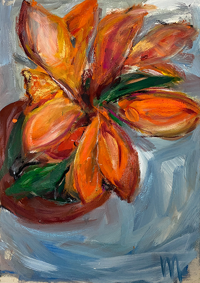 canna liberté| Tempera/Leinwand 70x65cm
