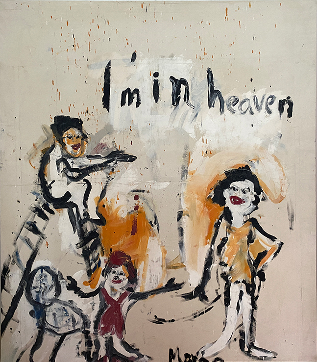 I´m in heaven | Tempera/Leinwand 150x180cm