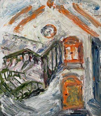 Haus | Öl/Leinwand 60x50cm