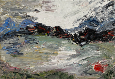 Chiemsee2 | Öl/Leinwand 40x30cm