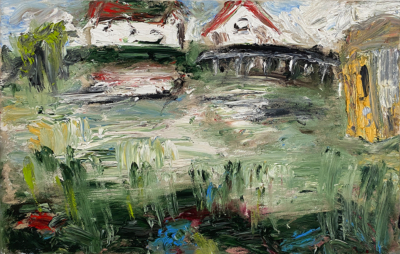 Kolbermoor | Öl/Leinwand 54x34cm
