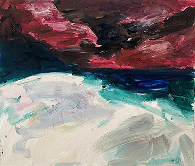 Tempera/Leinwand 60x50cm