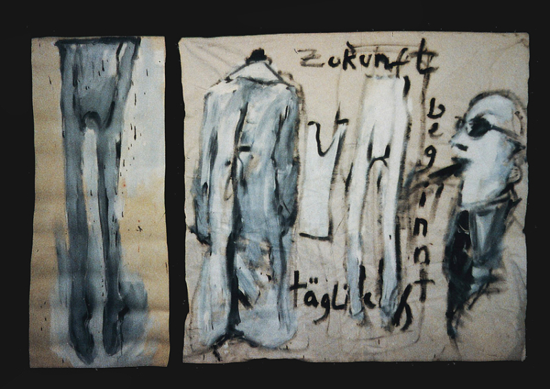 Zukunft | Tempera/Leinwand | 100 x 70 cm