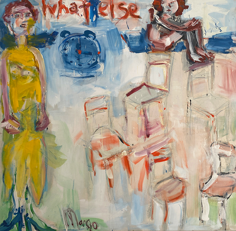 whatelse | Pigment/Leinwand 150x150 cm